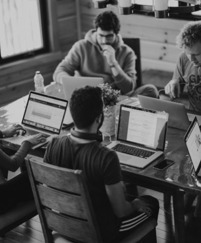 Recruiters reviewing applicants